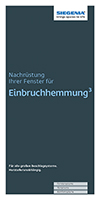 Nachrüstung Ihrer Fenster für Einbruchhemmung